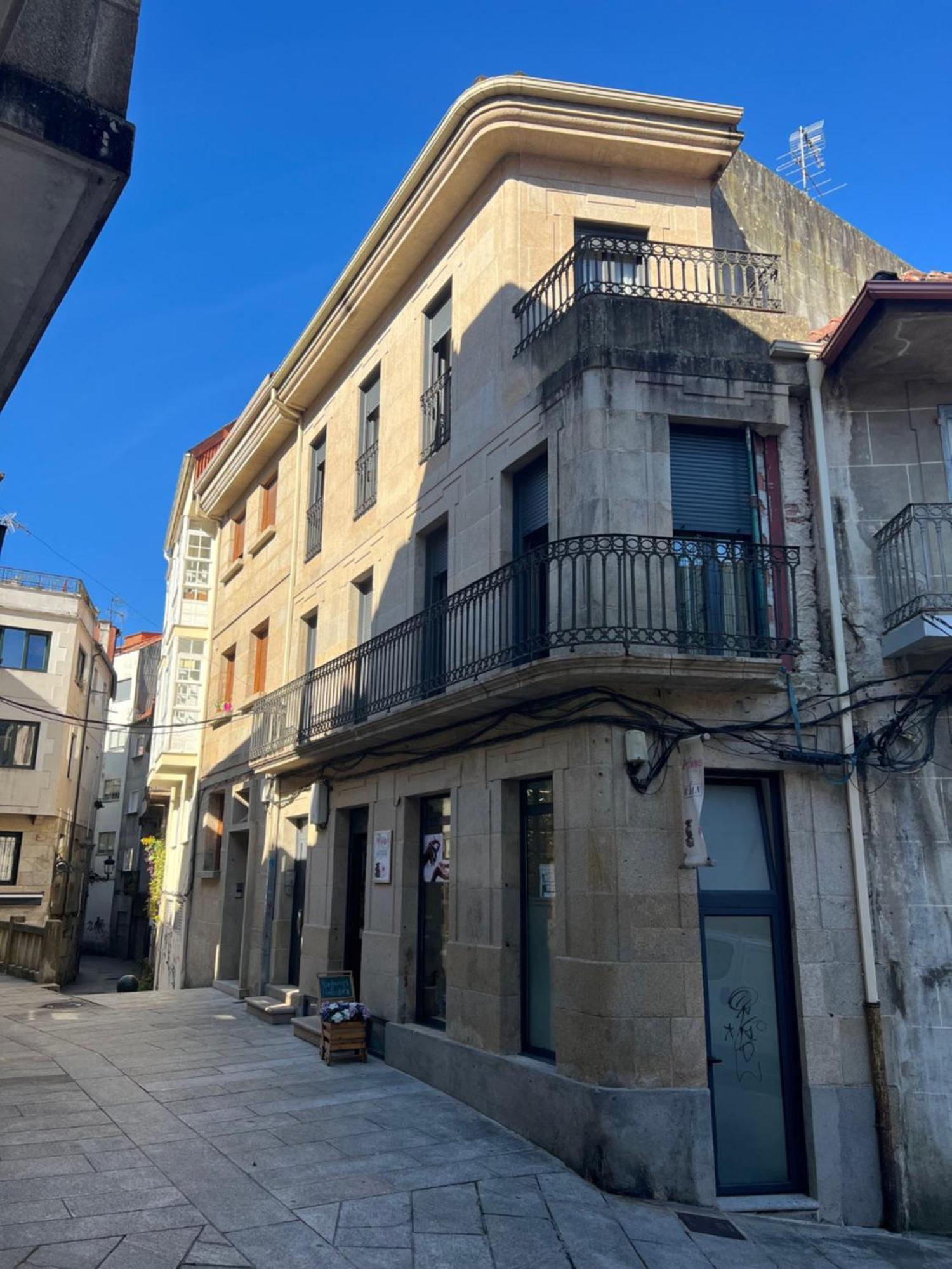 Apartamentos Redondela - Centro Historico Eksteriør bilde